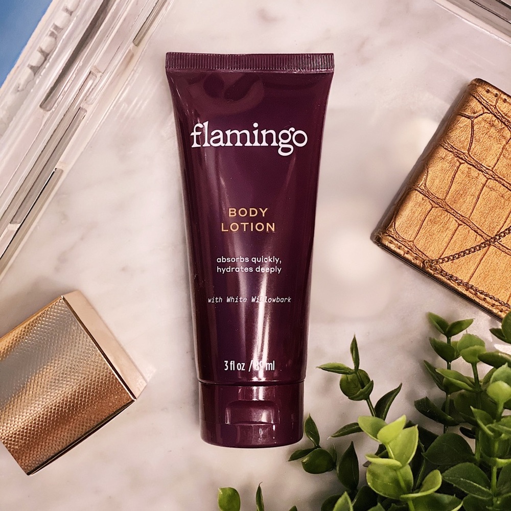 NEVER USED Flamingo Body Lotion